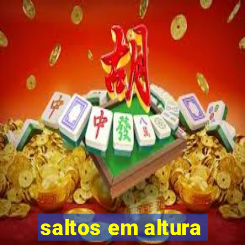 saltos em altura